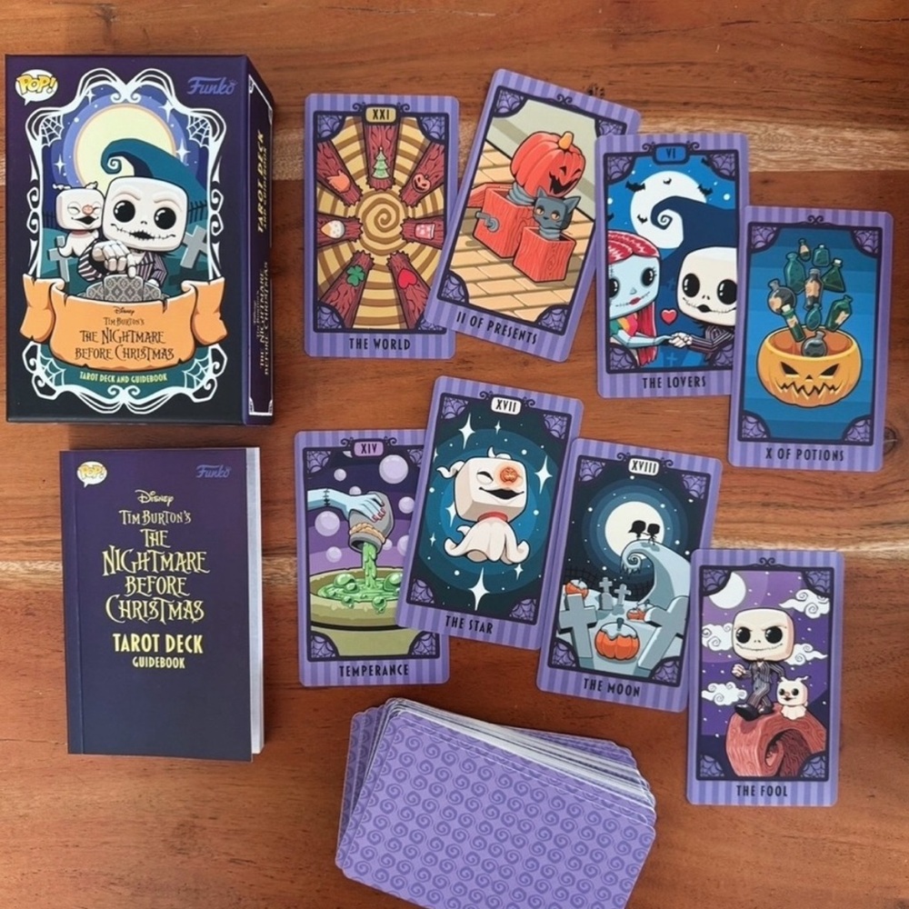 The Nightmare Before Christmas Tarot Deck Funko Pop Edition — New (SEALED)